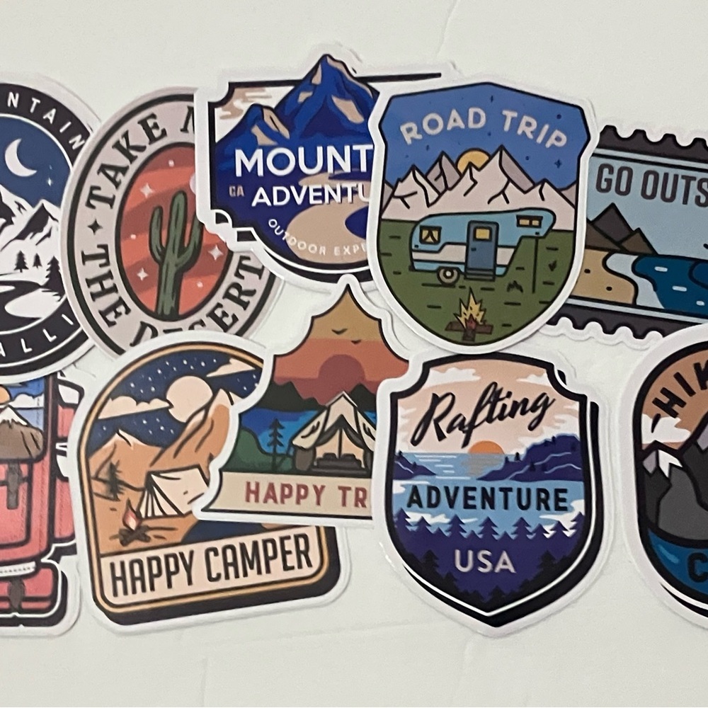 Adventure Sticker Pack - Picture 1 of 8